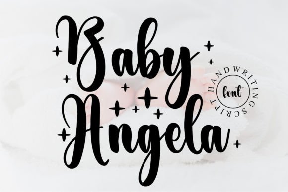 Baby Angela: A Magical Script Handwritten Font for Crafters and Creators
