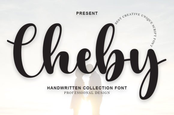 Cheby Script Font for Elegant Campaign Visuals