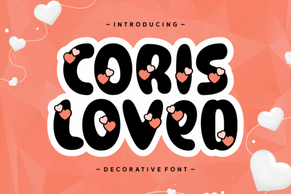 Coris Loved: A Handwritten Typeface for Crafters and Small Shops