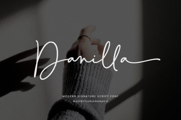 Danilla Font: Elegant Script for Business Branding