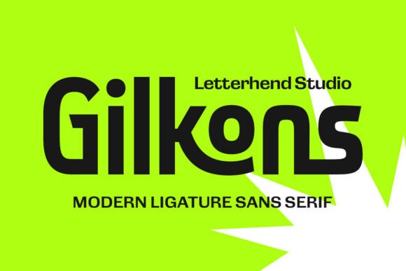 Gilkons Font for Modern Branding