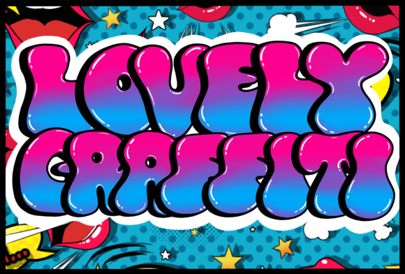 Lovely Graffiti Font for Creative Brands