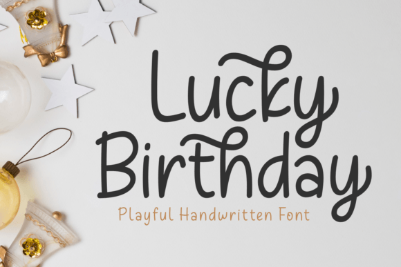 Lucky Birthday Font Review for Small Business Branding