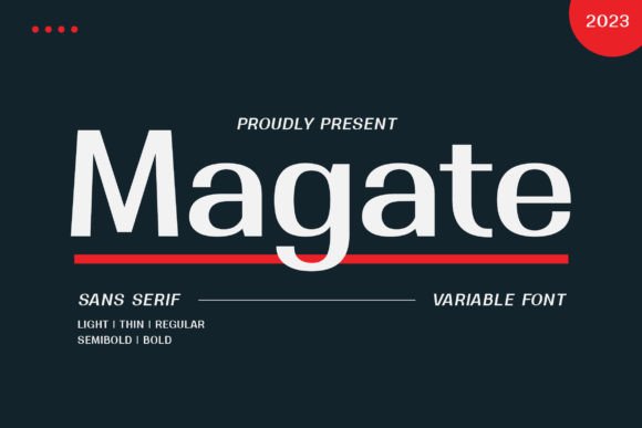 Magate Font for Creative Projects