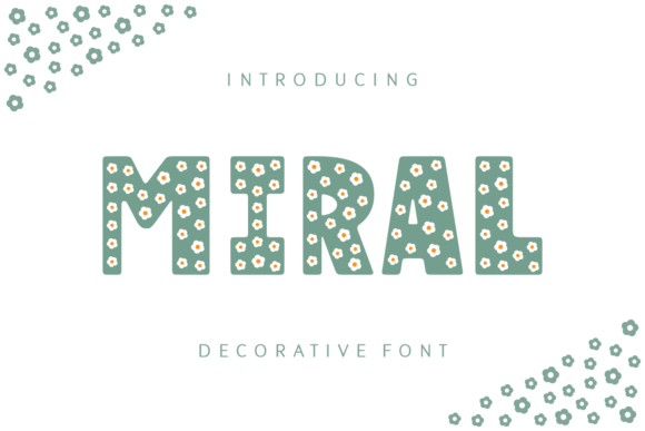 Miral Decorative Font for Elegant Brand and Social Media Designs