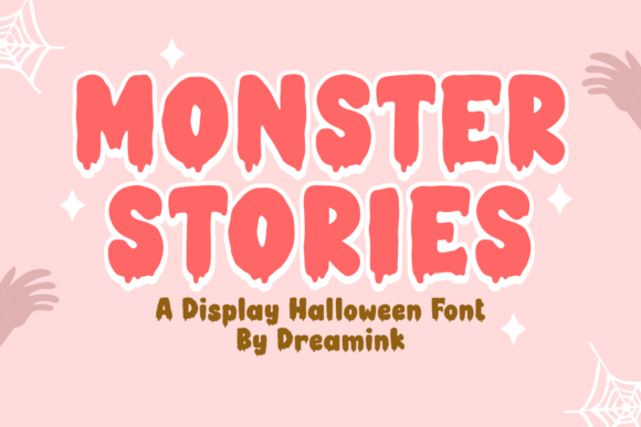 Monster Stories Font by Dreamink 7ntypes