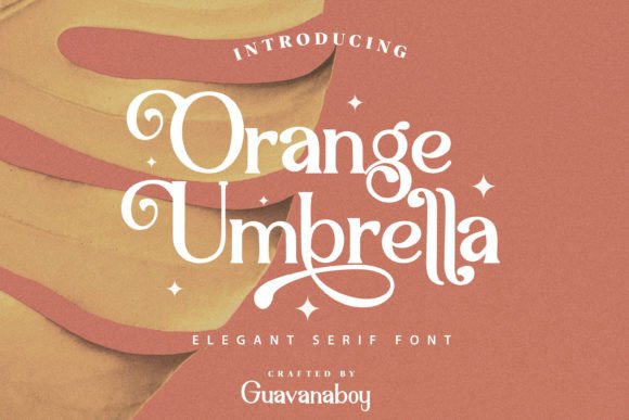 Orange Umbrella: A Retro Elegant Serif Font for Web Design