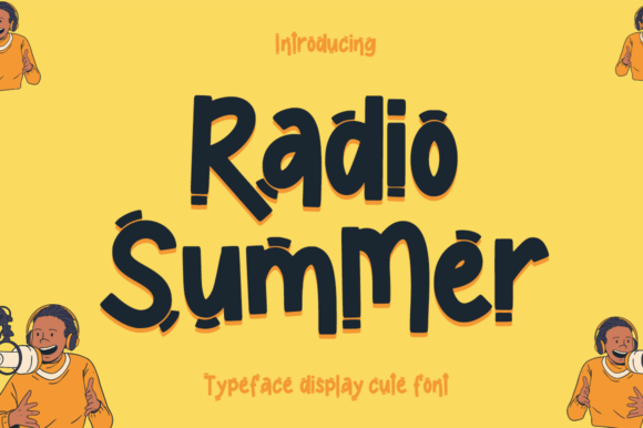 Radio Summer: A Charming Script Handwritten Font for Crafters