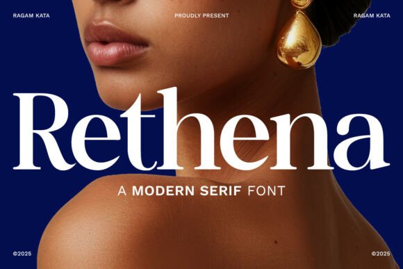 Rethena Font for Elegant Design