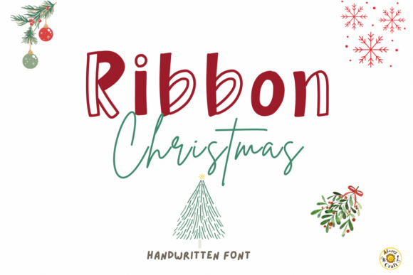 Ribbon Christmas Font Review