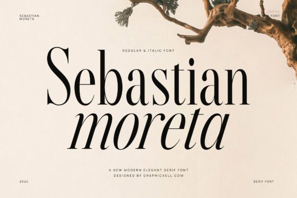 Sebastian Moreta: An Elegant Serif Font for Content Design