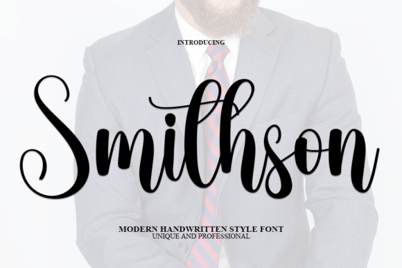 Smithson: A Delicate Handwritten Font for Editorial Design