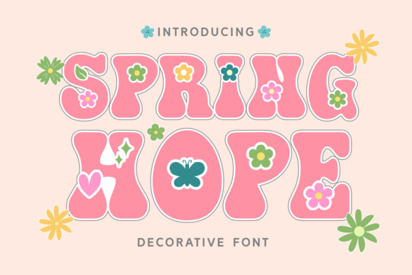 Spring Hope: A Decorative Spring Font for Seasonal Campaigns