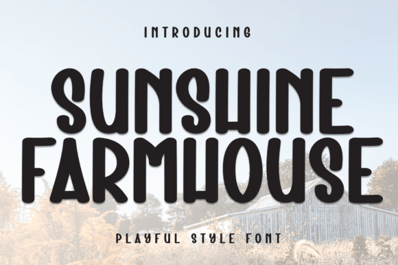 Sunshine Farmhouse: A Handwritten Font for Warm Branding