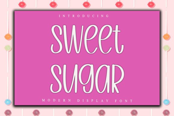 Sweet Sugar: A Festive Script Handwritten Font for Brand Design Projects