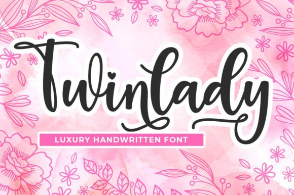 Twinlady: A Modern Script Handwritten Font for Web Designers