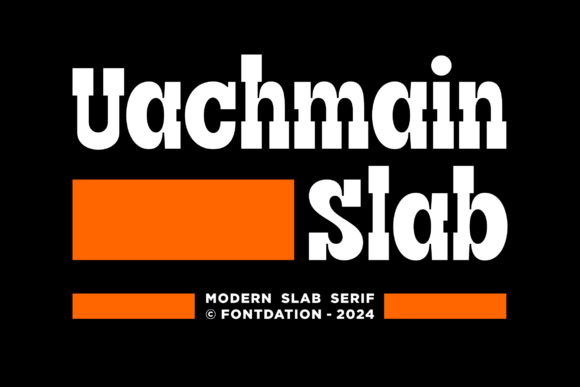 Uachmain Slab: Vintage Western Slab Serif for Modern Campaigns